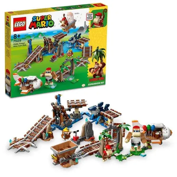 Lego Uitbreidingsset: Diddy Kongs Mijnwagenrit 71425 Supermario 1