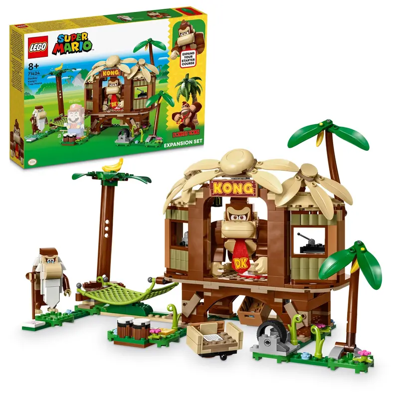 Lego Uitbreidingsset: Donkey Kongs Boomhut 71424 Supermario 1