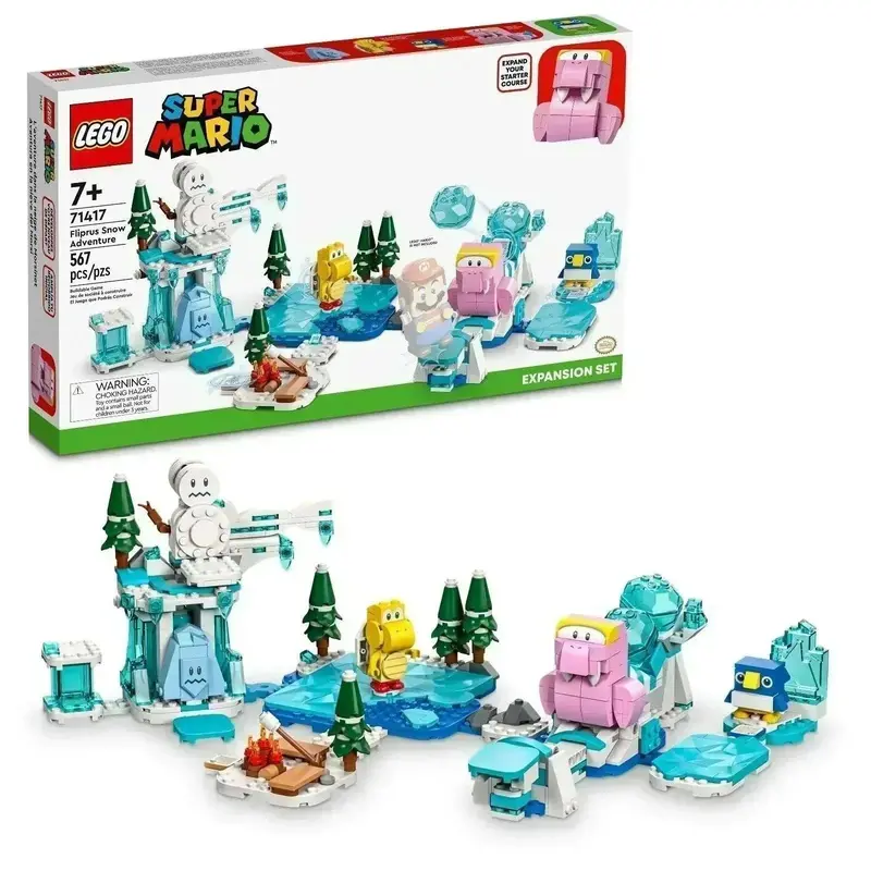 Lego Uitbreidingsset: Fliprus' Sneeuwavontuur 71417 Supermario 1