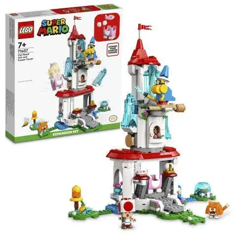 Lego Uitbreidingsset: Kat-Peach-Uitrusting En Ijstoren 71407 Super Mario 1