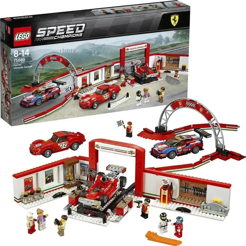 Lego Ultieme Ferrari Garage 75899 Speedchampions 1