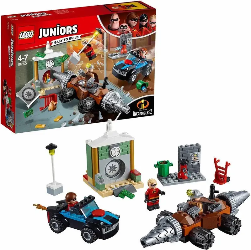 Lego Underminer Bank Heist 10760 Juniors 1