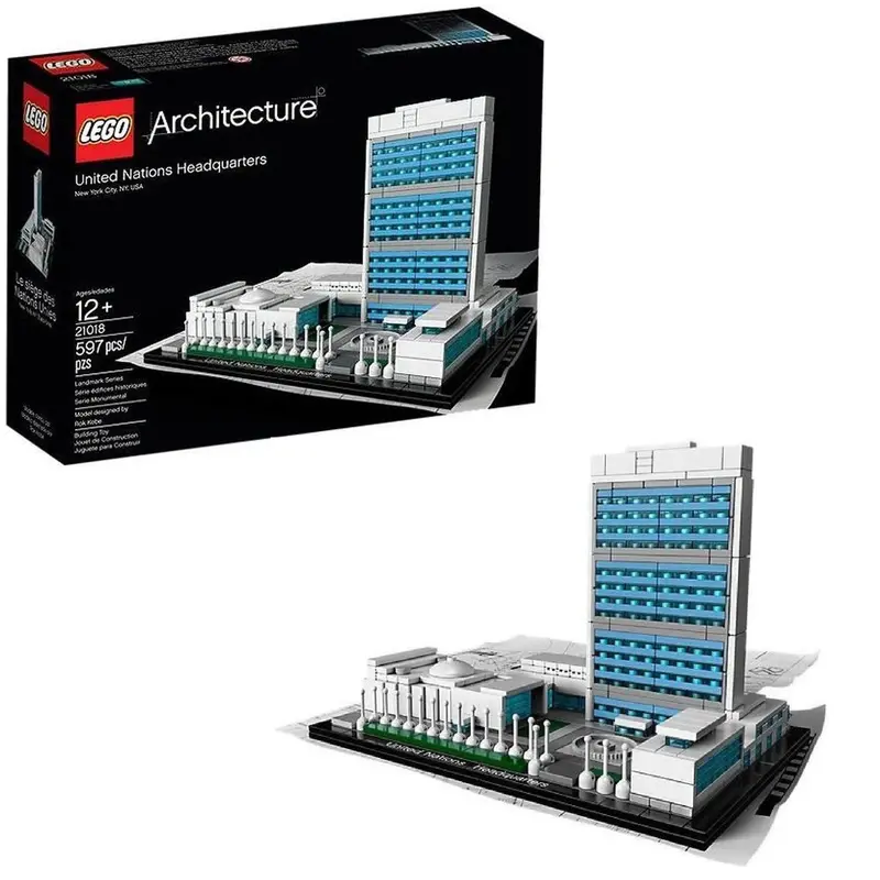 Lego United Nations Headquarters 21018 Archictecture 1