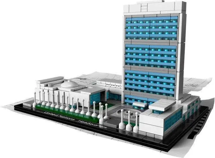 Lego United Nations Headquarters 21018 Archictecture 2