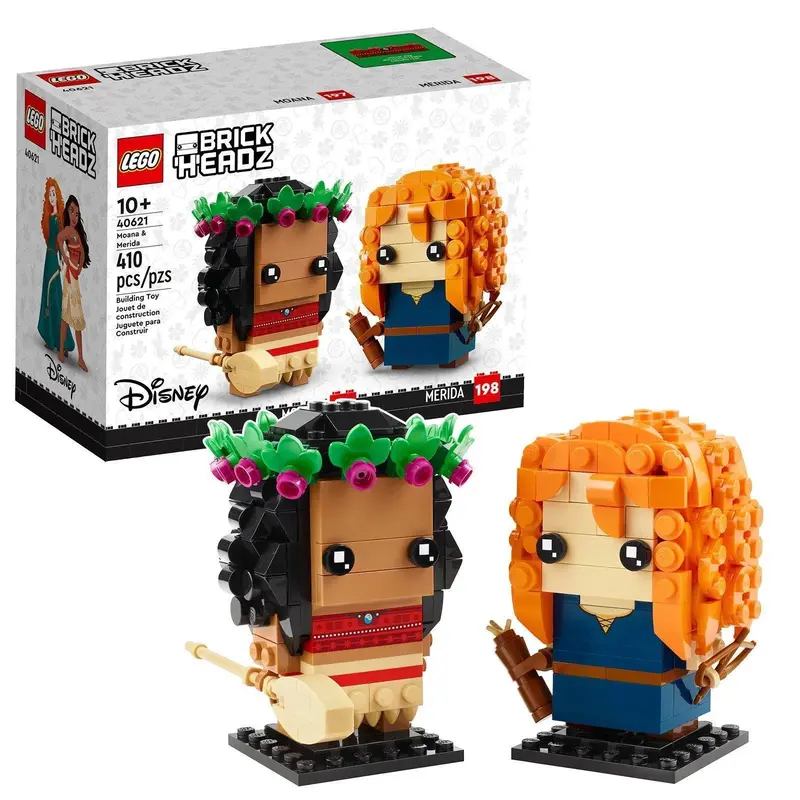 Lego Vaiana & Merida 40621 Brickheadz 1