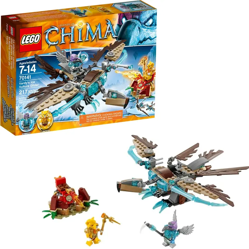 Lego Vardy's Ice Vulture Glider 70141 Legends Of Chima - Fire Vs. Ice 1