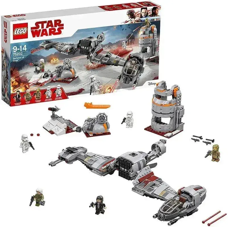 Lego Verdediging Van Crai Inclusief Poe Damerin, Ematt En Troopers 75202 Starwars 1