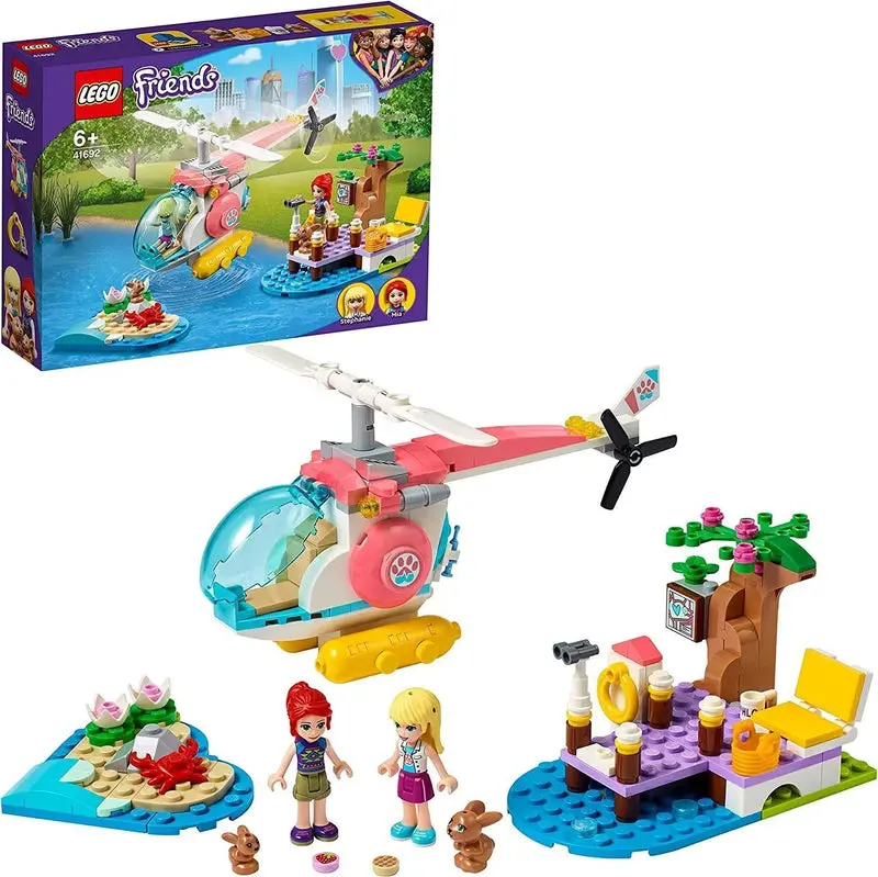 Lego Vet Clinic Rescue Helicopter 41692 Friends 1