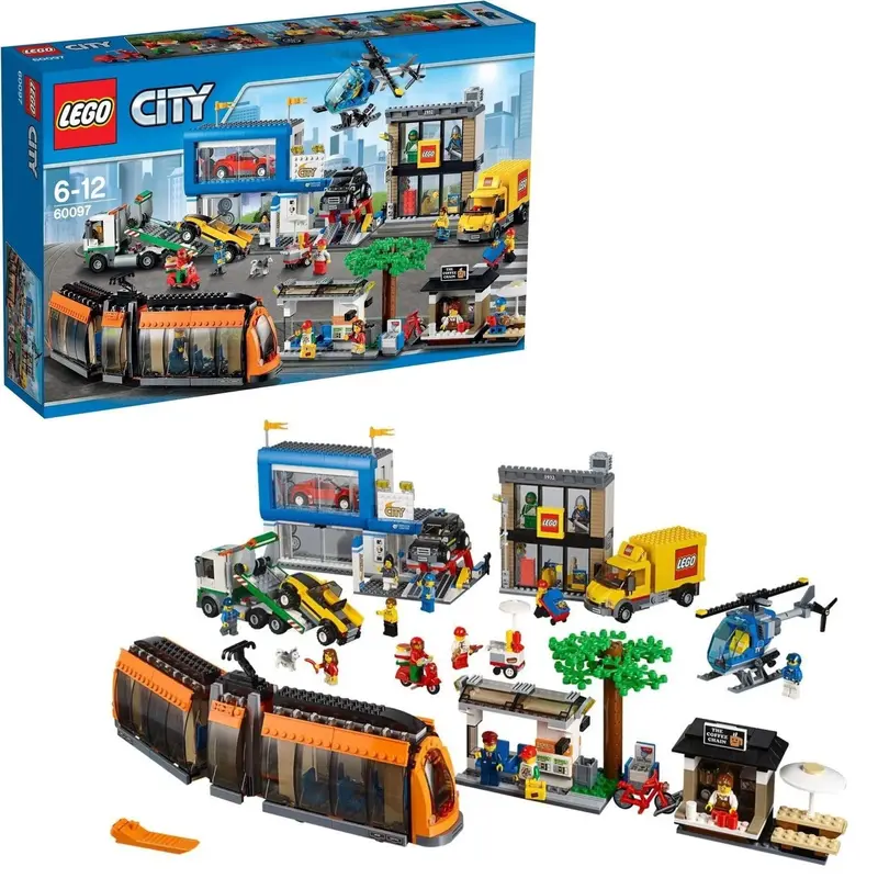 Lego Ville Gezellige Lego Stadsplein 60097 City 1