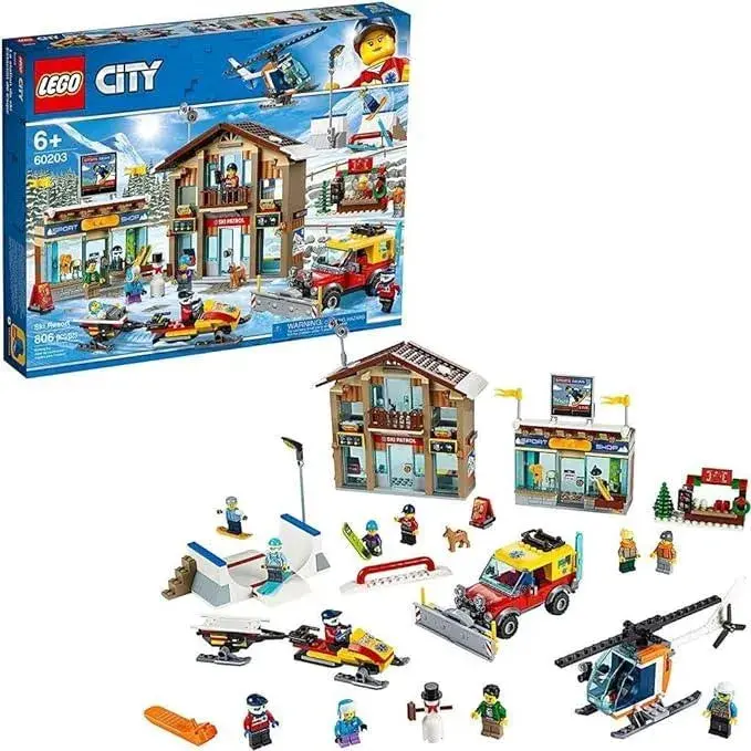 Lego Ville Ski Resort Met Helikopter 60203 City 1