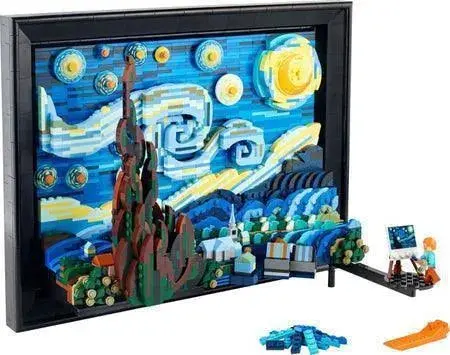 Lego Vincent Van Gogh The Starry Night 21333 Ideas 2