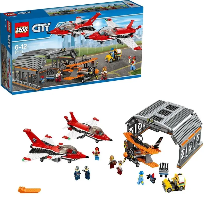 Lego Vliegveld Luchtacrobatiek Show 60103 City 1