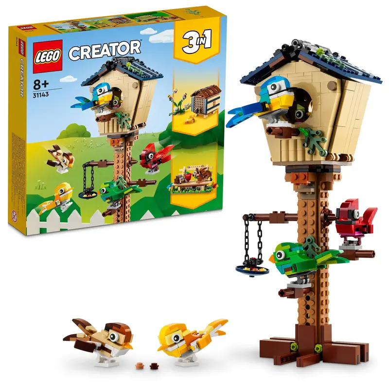 Lego Vogelhuisje 31143 Creator 3 In 1 1