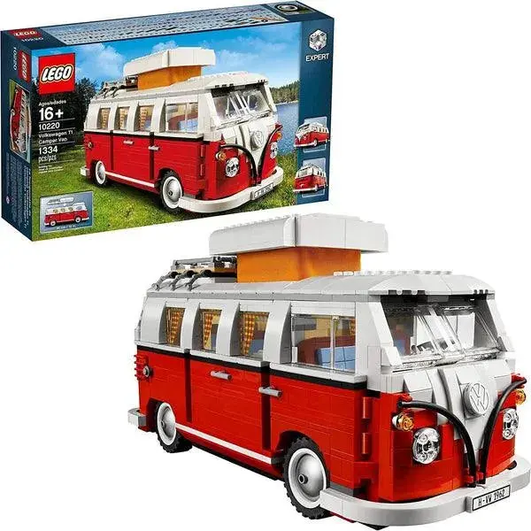 Lego Volkswagen Transporter Camper Van T1 10220 Creator Expert 1
