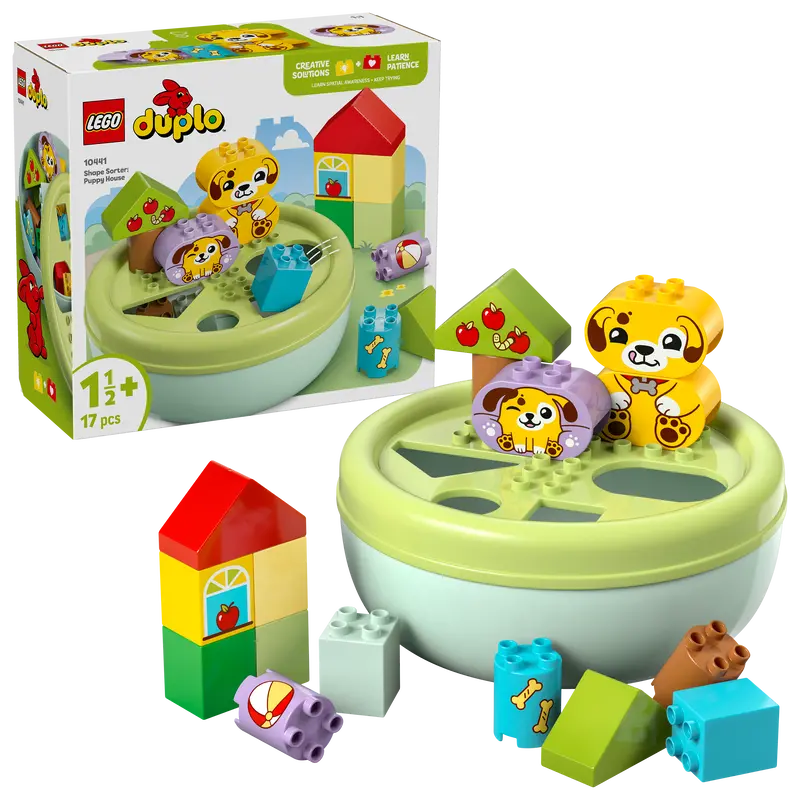 Lego Vormenstoof: Puppyhuis 10441 Duplo 1