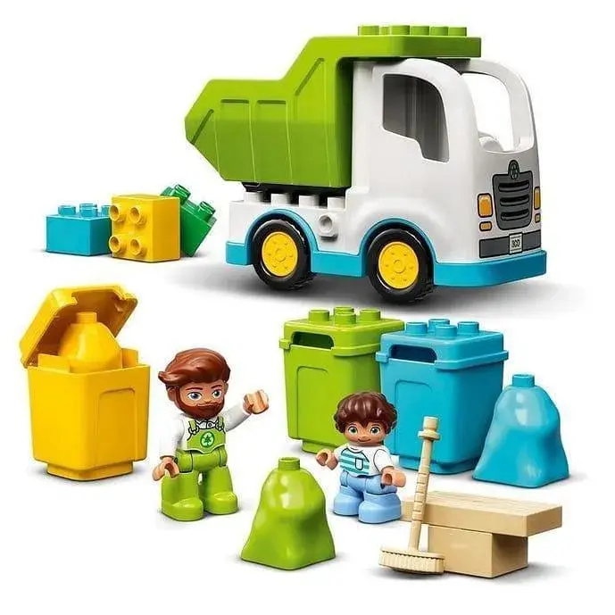Lego Vuilniswagen Met Recycling 10945 Duplo 2