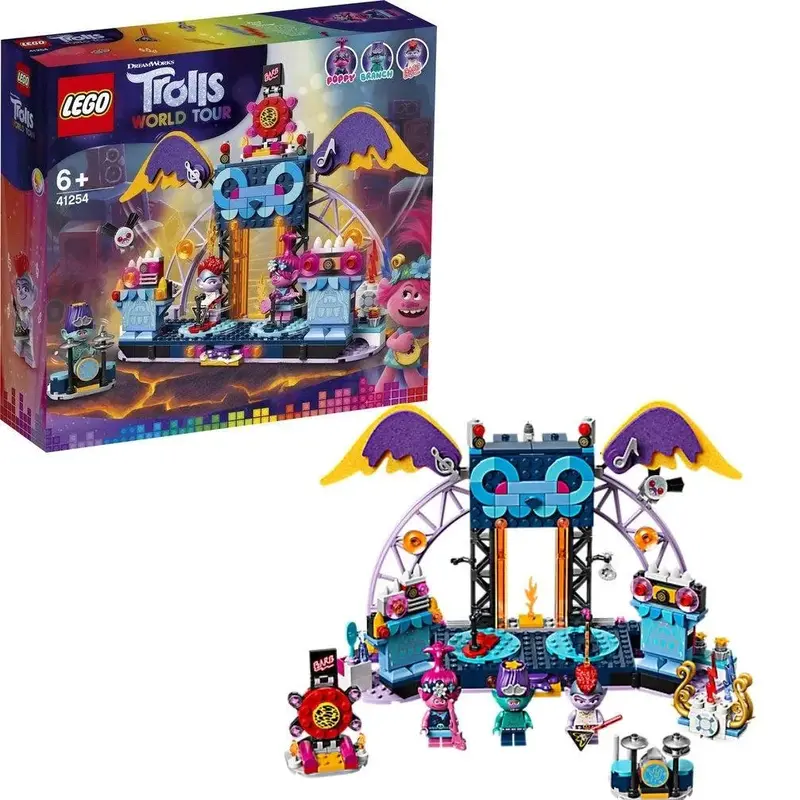 Lego Vulkaan Rock City Concert 41254 Trolls 1