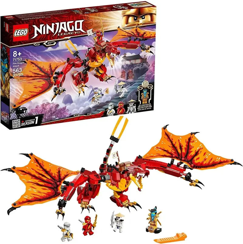 Lego Vuur Draak Aanval 71753 Ninjago 1
