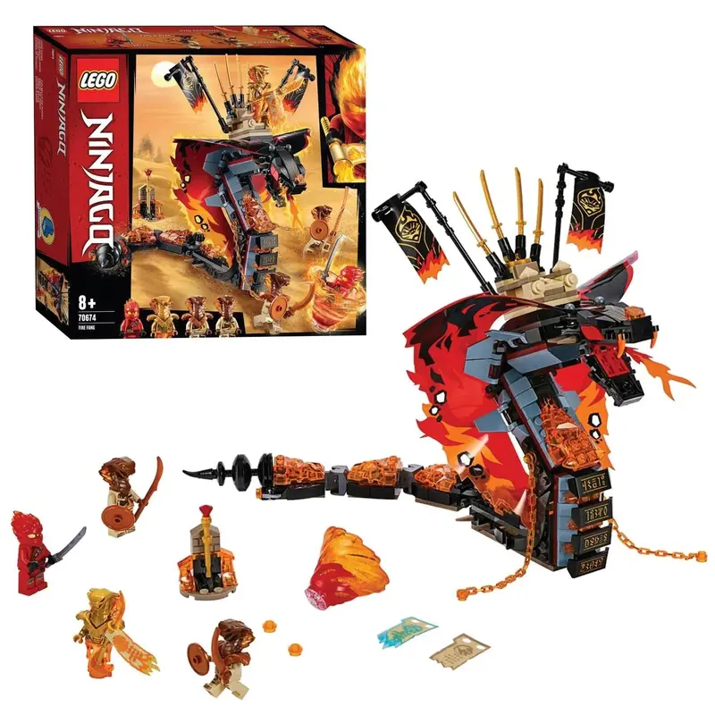 Lego Vuurtand Het Serpent Slang 70674 Ninjago 1