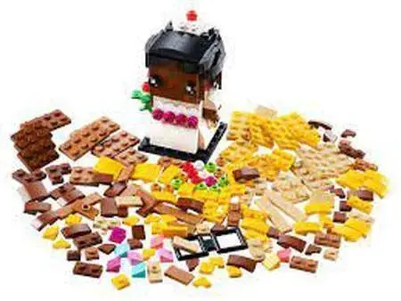 Lego Wedding Bride 40383 Brickheadz 2