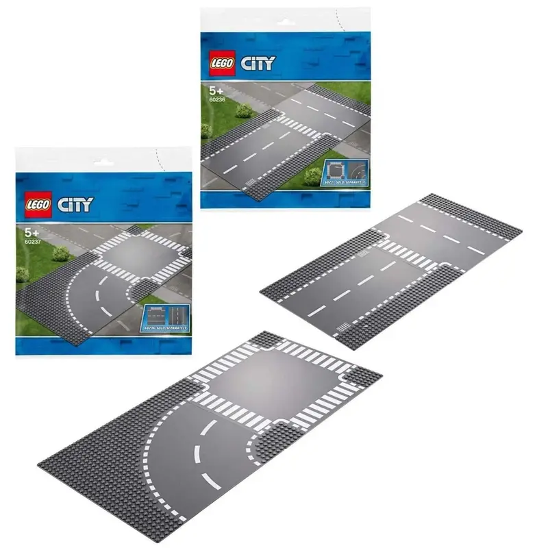 Lego Weg En T-Kruising 60236 City 1