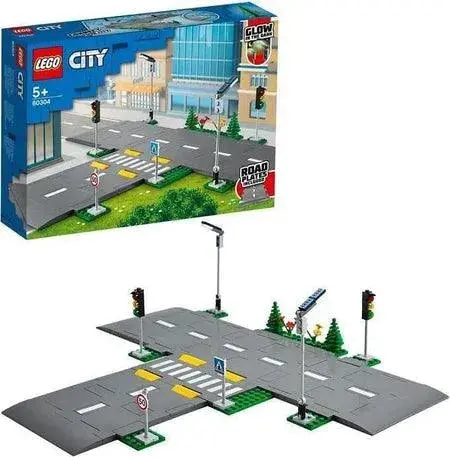 Lego Wegenplaten Nieuw Model 60304 City Ville 1