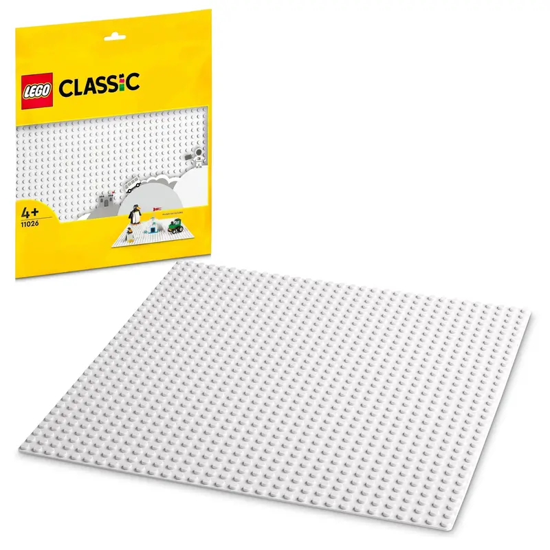Lego White Baseplate 11026 Classic 1