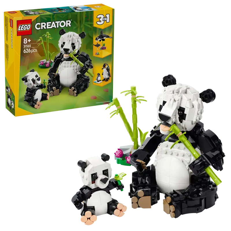 Lego Wild Animals: Panda Family 31165 Creator 3-In-1 1