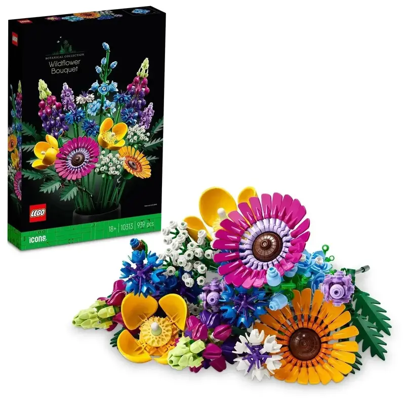 Lego Wilde Bloemenboeket 10313 Icons 1