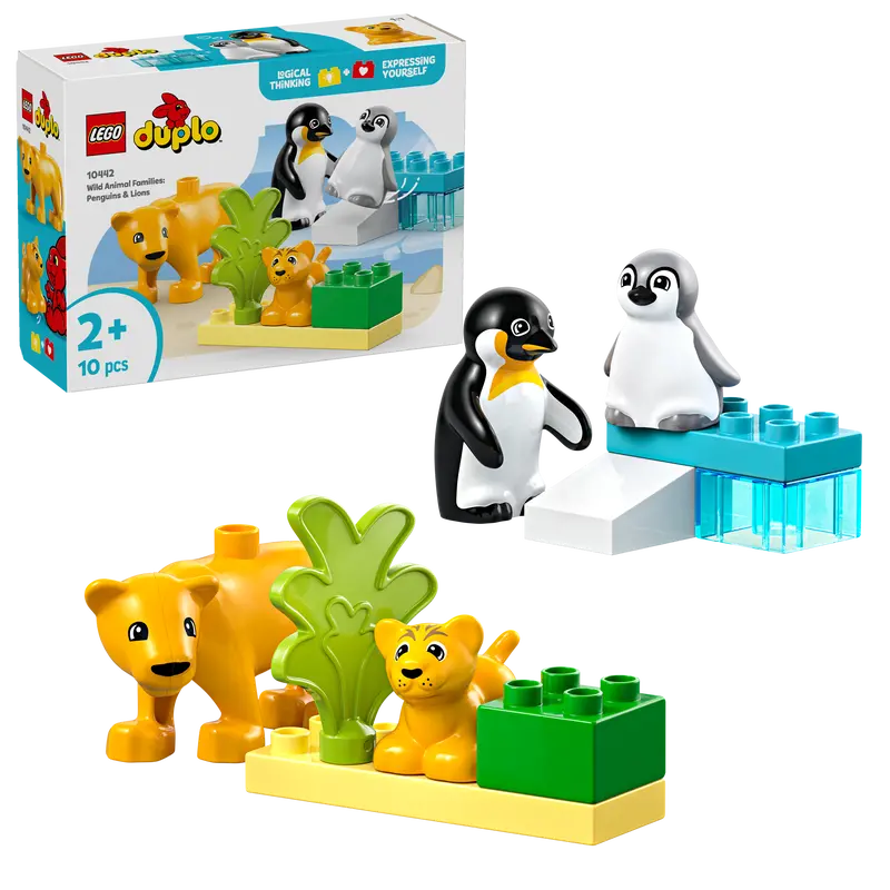 Lego Wilde Dieren Familie: Penguins 10442 Duplo 1