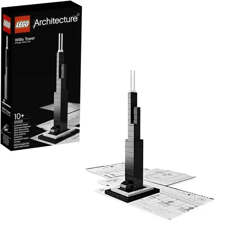 Lego Willis Sears Tower 21000 Architecture 1