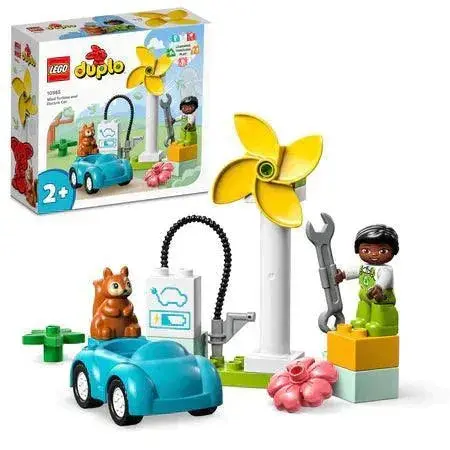 Lego Wind Turbine And Electric Car 10985 Duplo 1