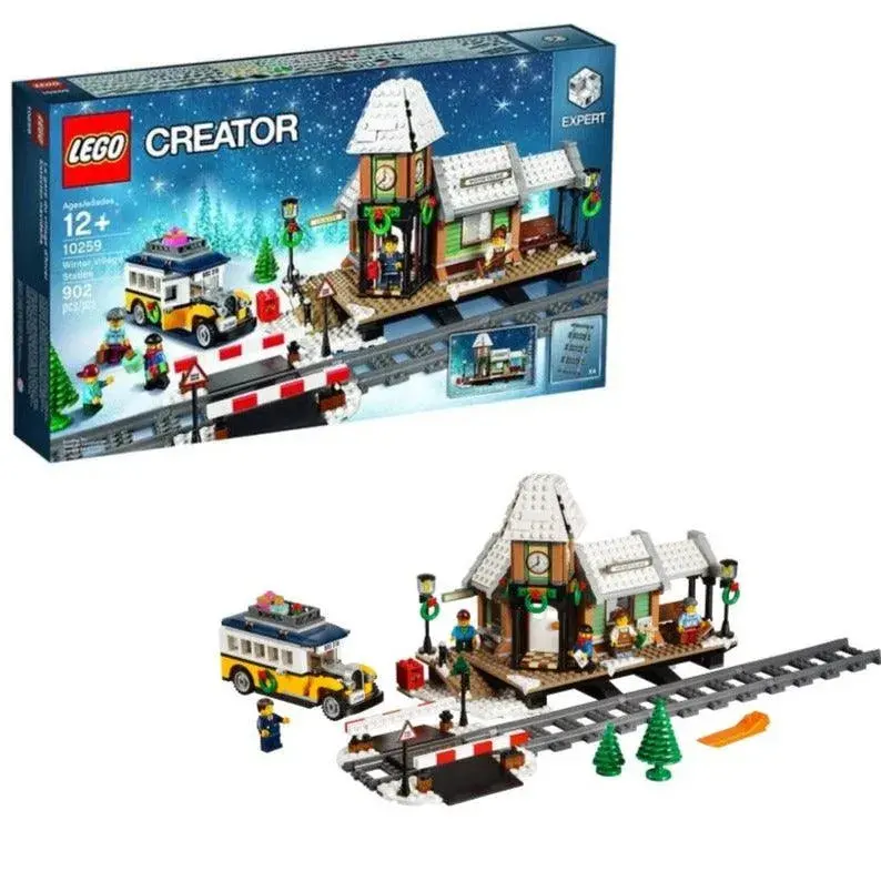 Lego Winterdorp Station Voor Kerst 10259 Creator Expert 1
