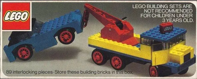 Lego Wrecker With Car 710 Legoland 1