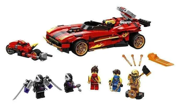 Lego X-1 Ninja Charger Car 71737 Ninjago 2
