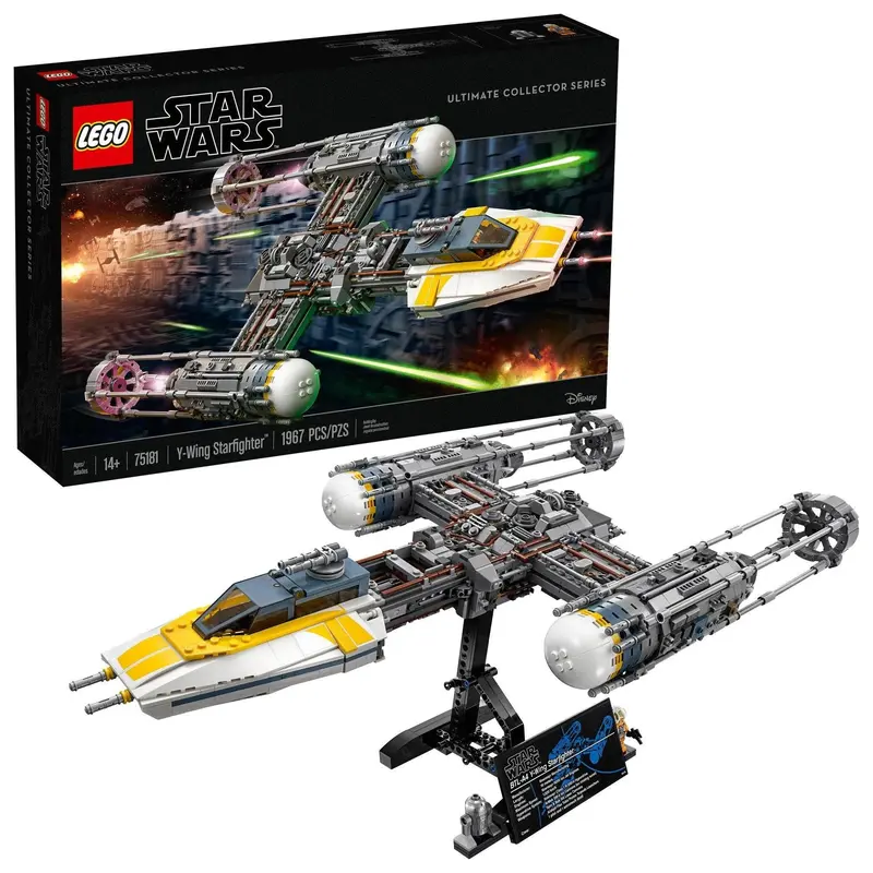 Lego Y-Wing, De Ultieme Starfighter 75181 Starwars Ucs 1