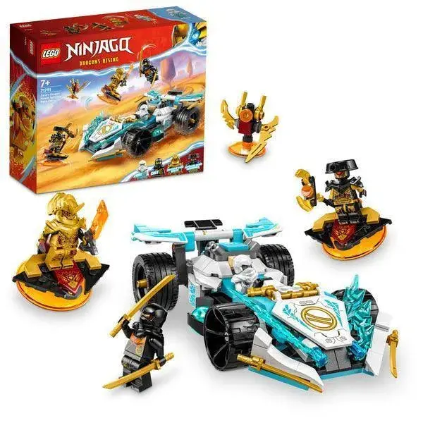 Lego Zane's Dragon Power Spinjitzu Race Car 71791 Ninjago 1
