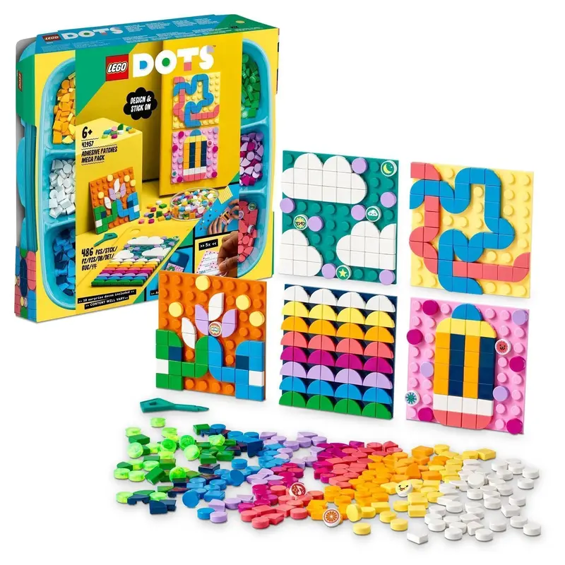 Lego Zelfklevende Patches Megaset 41957 Dots 1