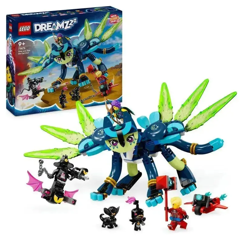 Lego Zoey And Zian The Cat Owl 71476 Dreamzzz 1