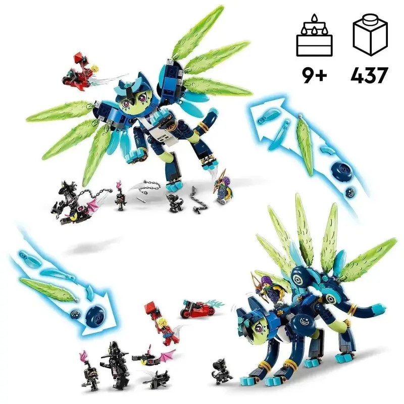 Lego Zoey And Zian The Cat Owl 71476 Dreamzzz 2