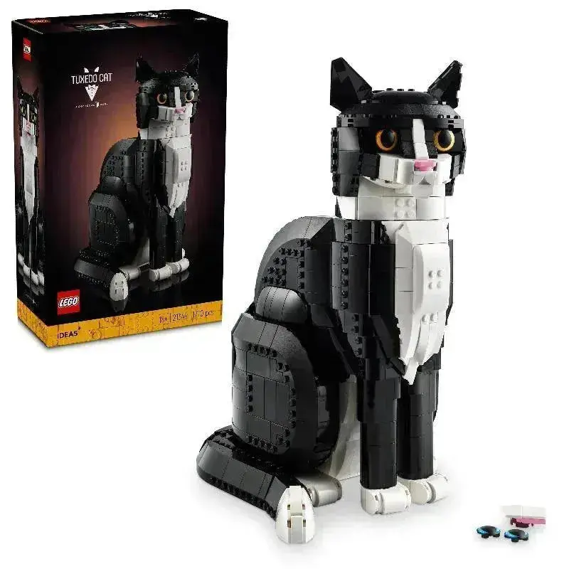 Lego Zwart-Witte Tuxedo Kat / Poes 21349 Ideas 1