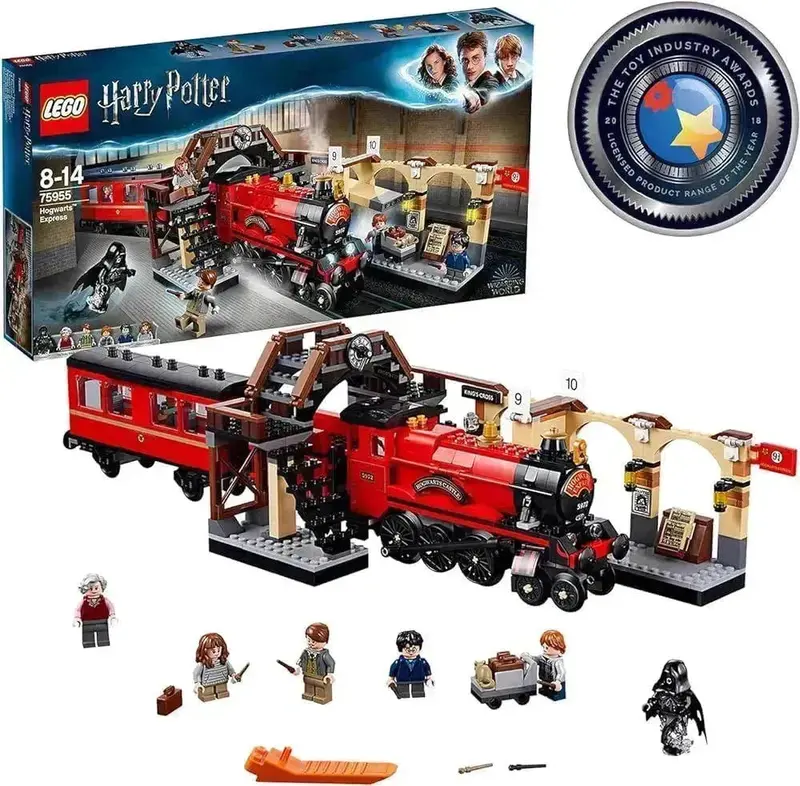 Lego Zweinstein Express Trein Vertrekt Vanaf King's Cross Station 75955 Harry Potter 1
