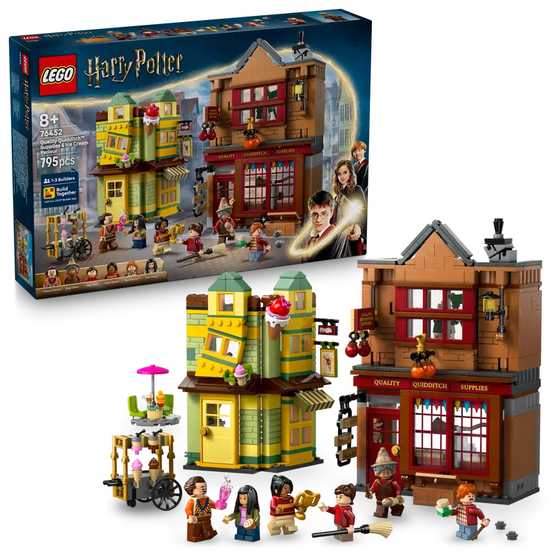 Lego Zwik & Zwachtels Zwerkbalpaleis En Ijssalon 76452 Harry Potter 1
