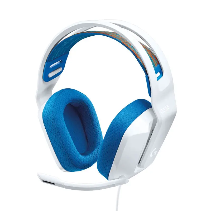 Logitech G335 Wired Gaming Headset White (981-001019) 1