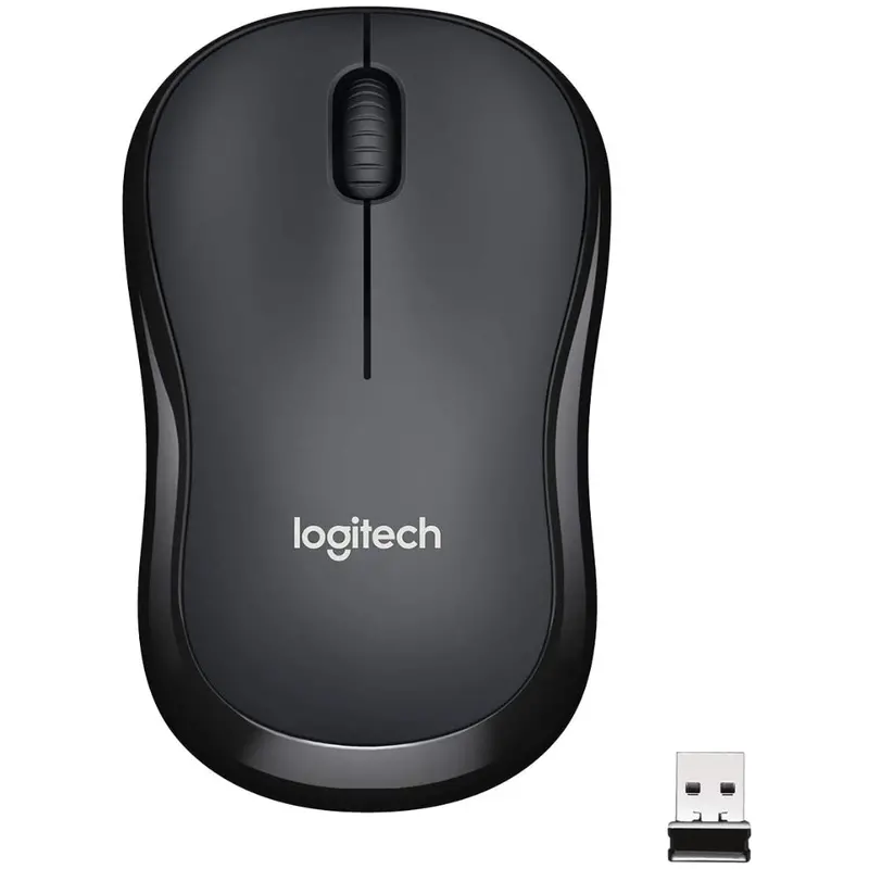 Logitech M221 Charcoal Silent Wireless Mouse 1