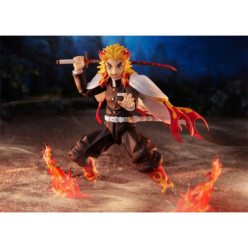 Max Factory Figma 553 Kyojuro Rengoku Demon Slayer: Kimetsu No Yaiba 1