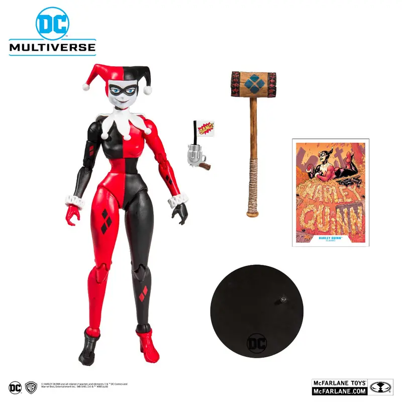 Mcfarlane Toys Dc 7" Comic Harley Quinn 1