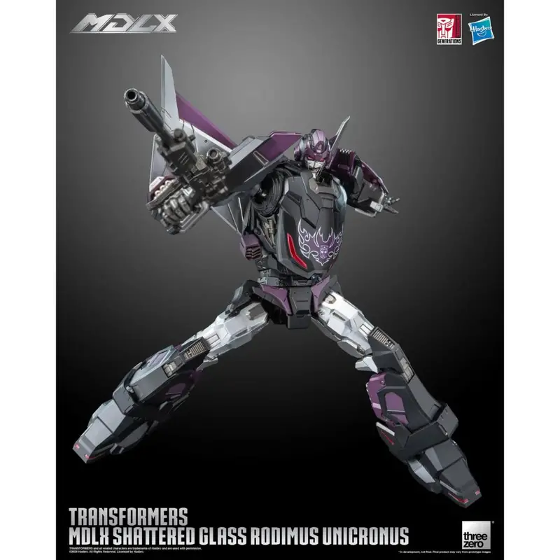 Mdlx Scale Collectible Figure - Transformers - Shattered Glass Rodimus Unicronus (Kelvin Sau Redesign) 1