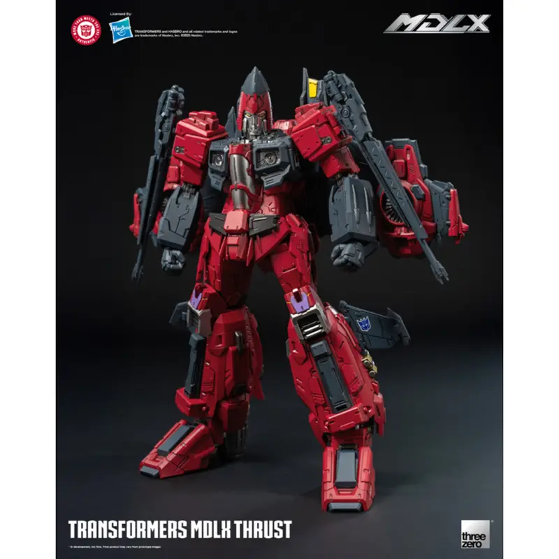 Mdlx Scale Collectible Figure - Transformers - Thrust (Kelvin Sau Redesign) 1