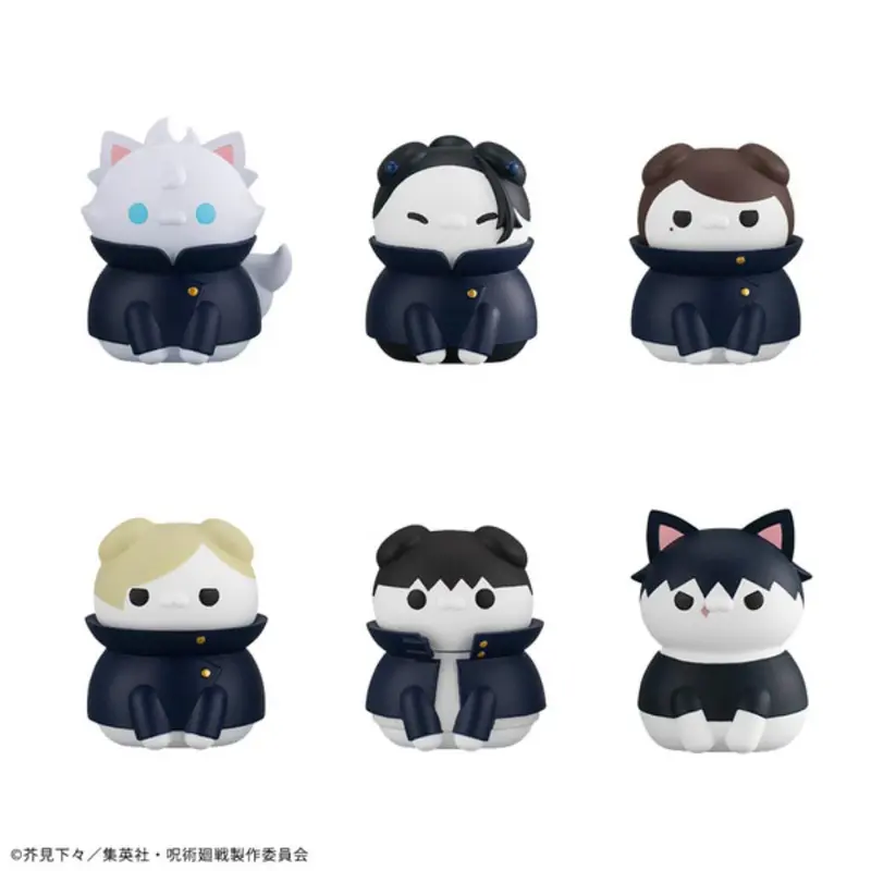 Mega Cat Project Jujutsu Kaisen Cats Hidden Inventory/Premature Death Ver. (Box Of 8) 1